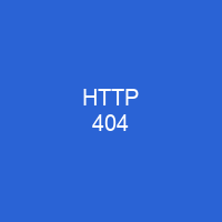 HTTP 404