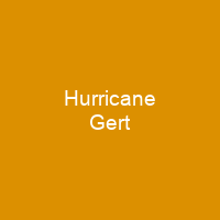 Hurricane Gert