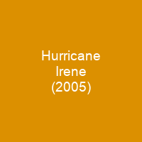 Hurricane Irene (2005)