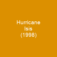 Hurricane Isis (1998)