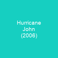 Hurricane John (2006)