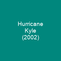 Hurricane Kyle (2002)