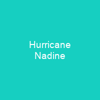 Hurricane Nadine