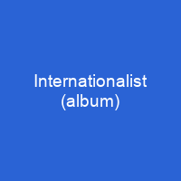 Internationalist (album)