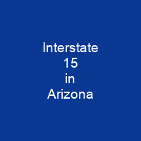 Interstate 15 in Arizona