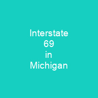 Interstate 69 in Michigan