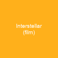 Interstellar (film)