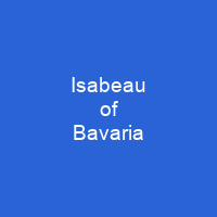Isabeau of Bavaria