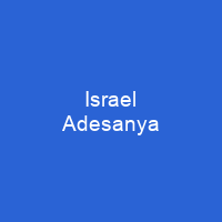 Israel Adesanya