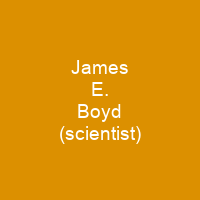James E. Boyd (scientist)