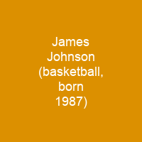 James Johnson (basketball, born 1987)