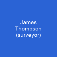 James Thompson (surveyor)