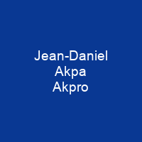 Jean-Daniel Akpa Akpro
