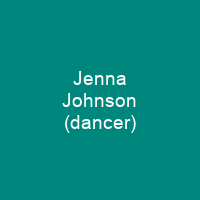 Jenna Johnson (dancer)