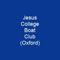 Jesus College Boat Club (Oxford)