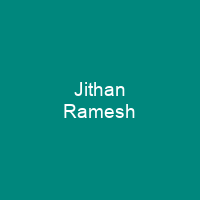 Jithan ramesh mother