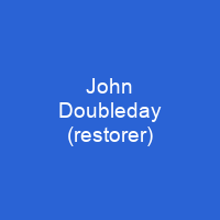 John Doubleday (restorer)
