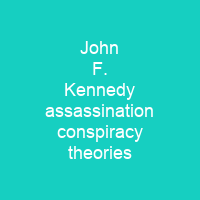 John F. Kennedy assassination conspiracy theories