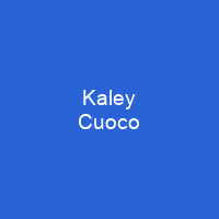 Kaley Cuoco
