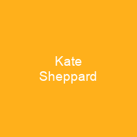 Kate Sheppard
