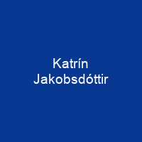Katrín Jakobsdóttir