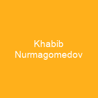 Khabib Nurmagomedov