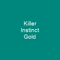 Killer Instinct Gold
