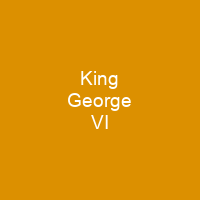 King George VI