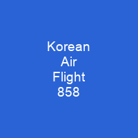 Korean Air Flight 858