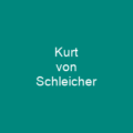 Kurt von Schleicher