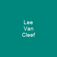Lee Van Cleef