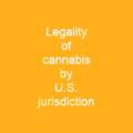 Legality of cannabis by U.S. jurisdiction