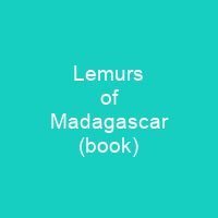 Lemurs of Madagascar (book)