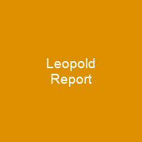Leopold Report