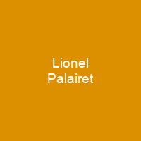 Lionel Palairet