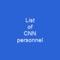 List of CNN personnel