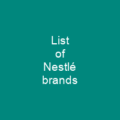 List of Nestlé brands