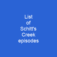 List of Schitt's Creek episodes