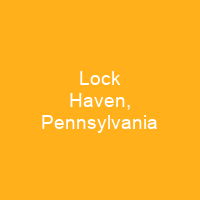 Lock Haven, Pennsylvania