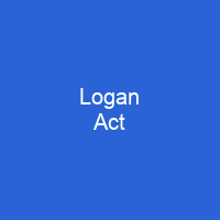Logan Act