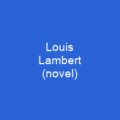 Louis Lambert (novel)