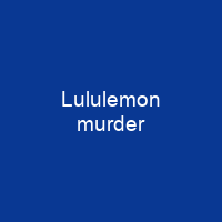 Lululemon murder