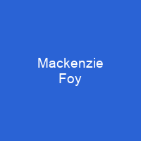 Mackenzie Foy