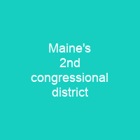 Maine's 2nd congressional district