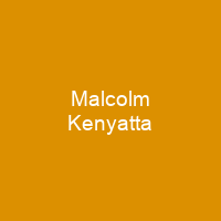 Malcolm Kenyatta