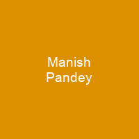 Manish Pandey