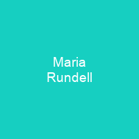 Maria Rundell