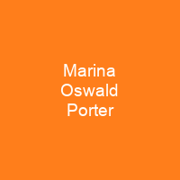 Marina Oswald Porter