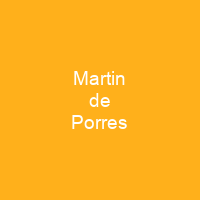 Martin de Porres