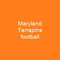 Maryland Terrapins football